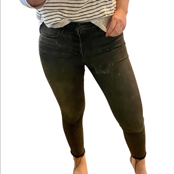 GAP raw hem skinny jeans - Picture 5 of 6